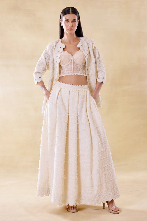 Ivory Sonata Skirt and Top