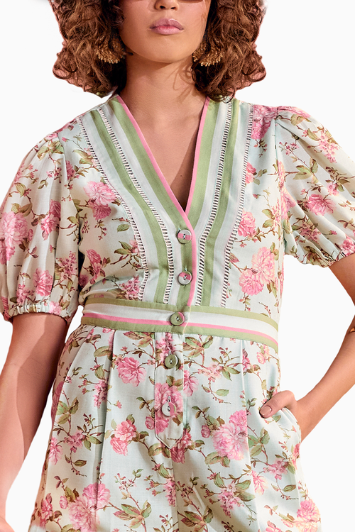 Pastel Hues Spring Playsuit