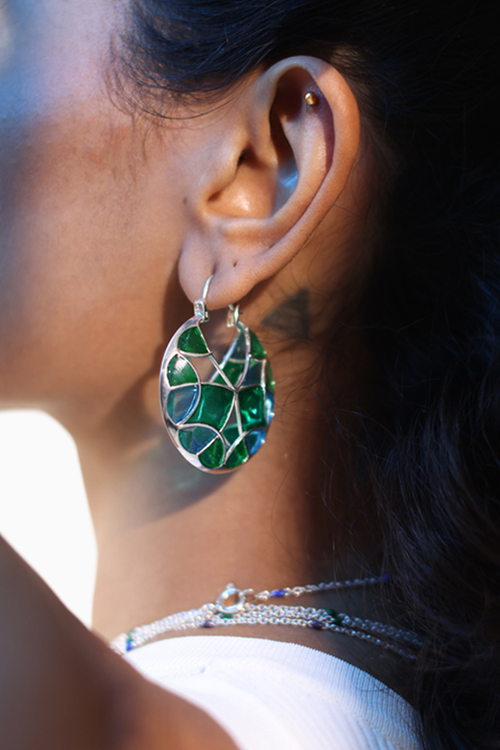 Green Varichrome Hoops