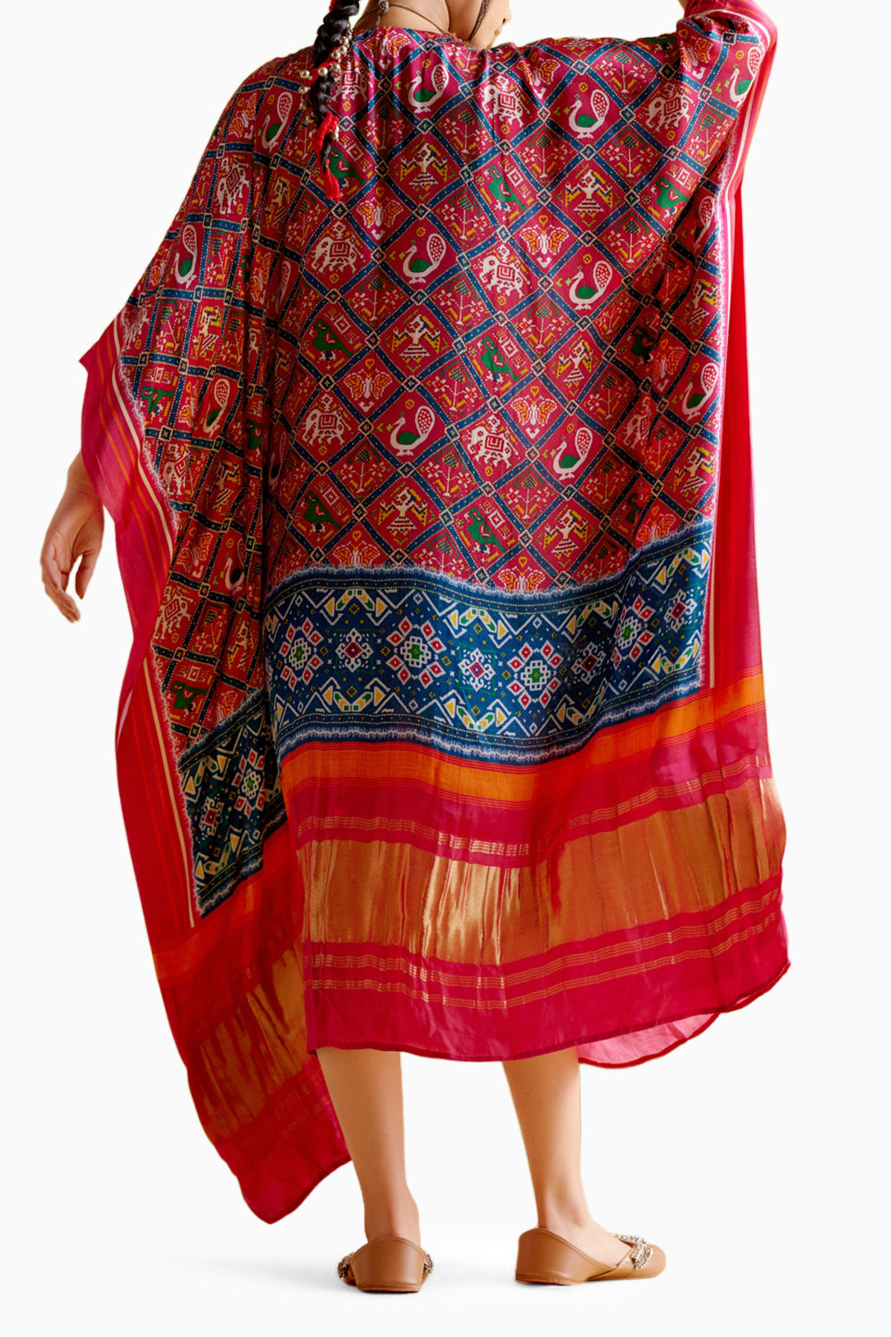 Advaita Fushia Kaftan