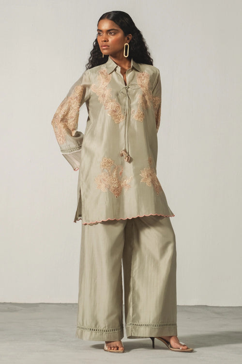 Sage Paisley Set