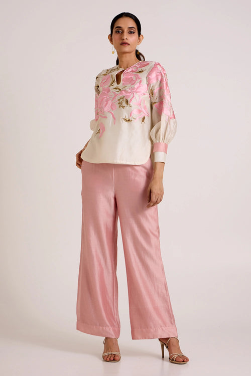 Glen Blooming Sleeve Co-ord Set