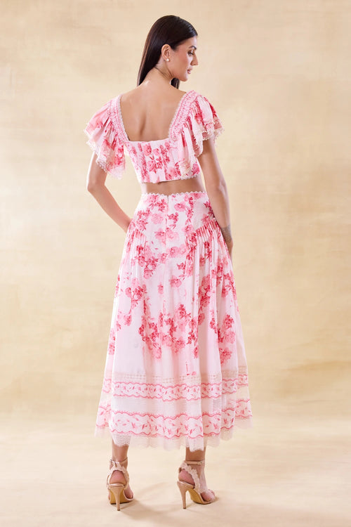 Rosewater Melody Skirt Set