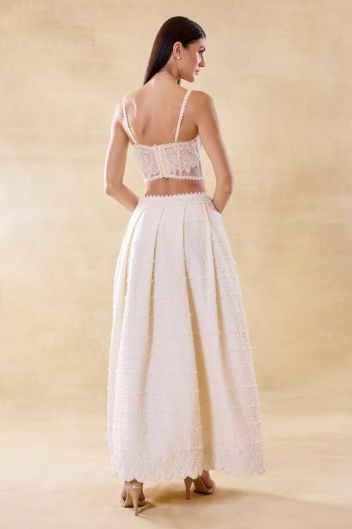 Ivory Sonata Skirt and Top