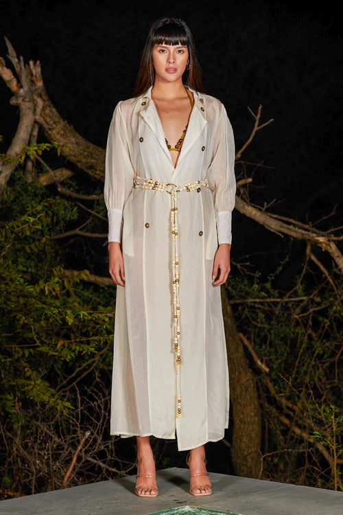 Giraffe Trench Dress