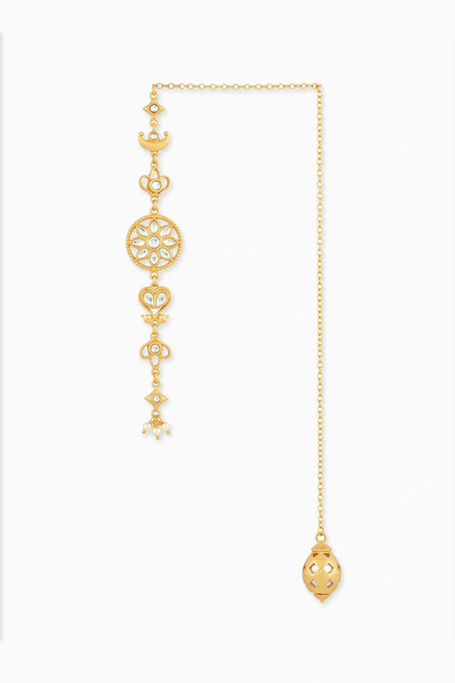 Chaand Sitara dogri Ear Chain