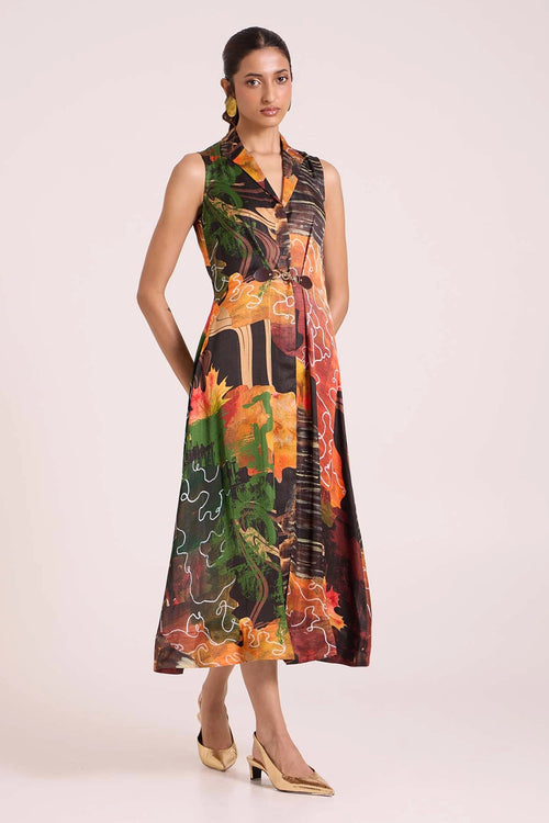 Demeter Buckle Dress