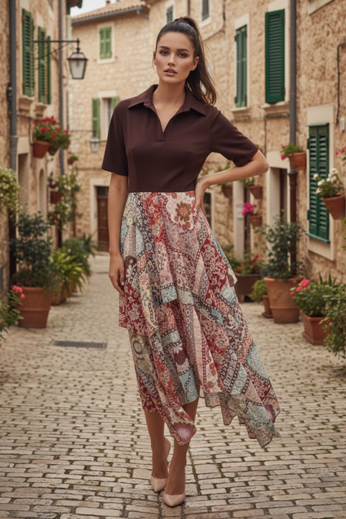 Asymetrical Exquisite Dress