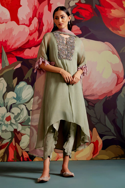 Prasiolite Kurta Set