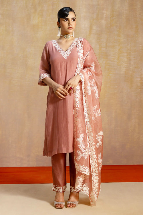 Gulabo Pink Suit Set