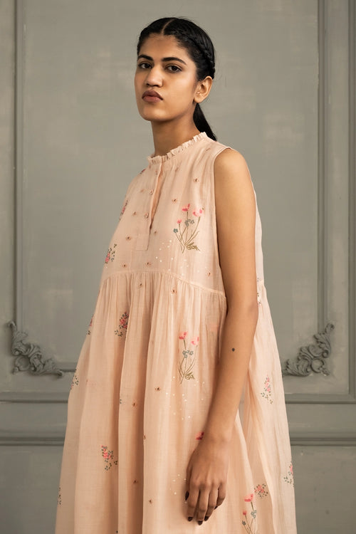 Old Rose  Gathered Tunic Set