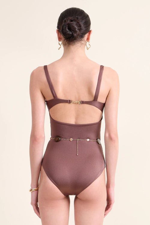 Carmen Sienna Panelled Swimsuit