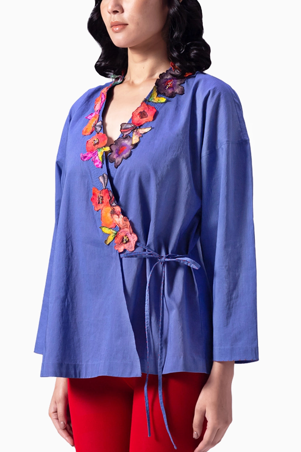 Ikiru Blue Top