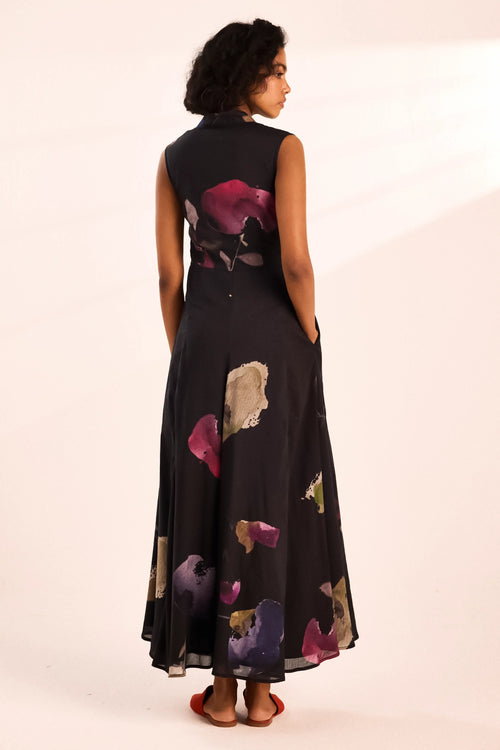 Noir Garden Dress