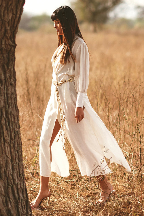 Giraffe Trench Dress