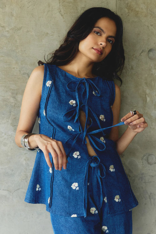 Denim Fields Co-ord Set