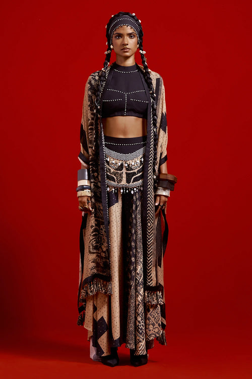 Areej Blouse Set with Dupatta