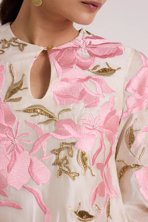 Glen Blooming Sleeve Co-ord Set