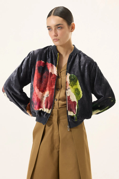 Graphite Bomber Jacket