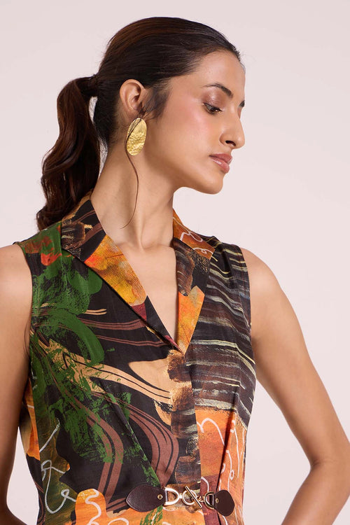 Demeter Buckle Dress