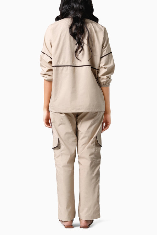 Juno Beige Co-ord Set
