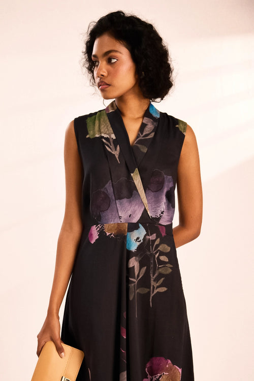 Noir Garden Dress