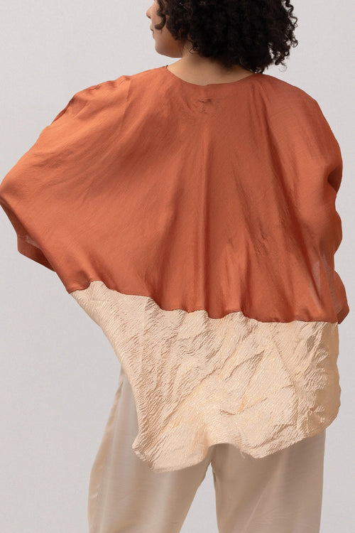 Eeda Varq Brown Horizon Top