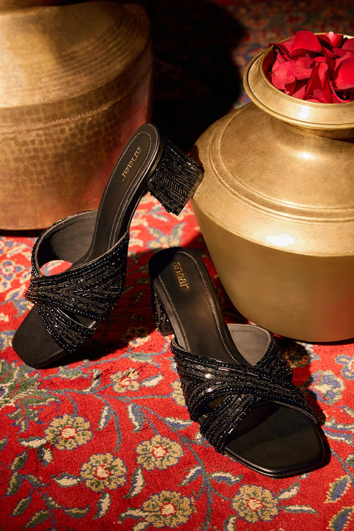 Calcutta Club Block Heels