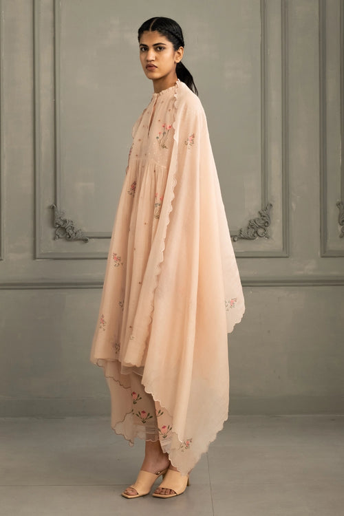 Old Rose  Gathered Tunic Set