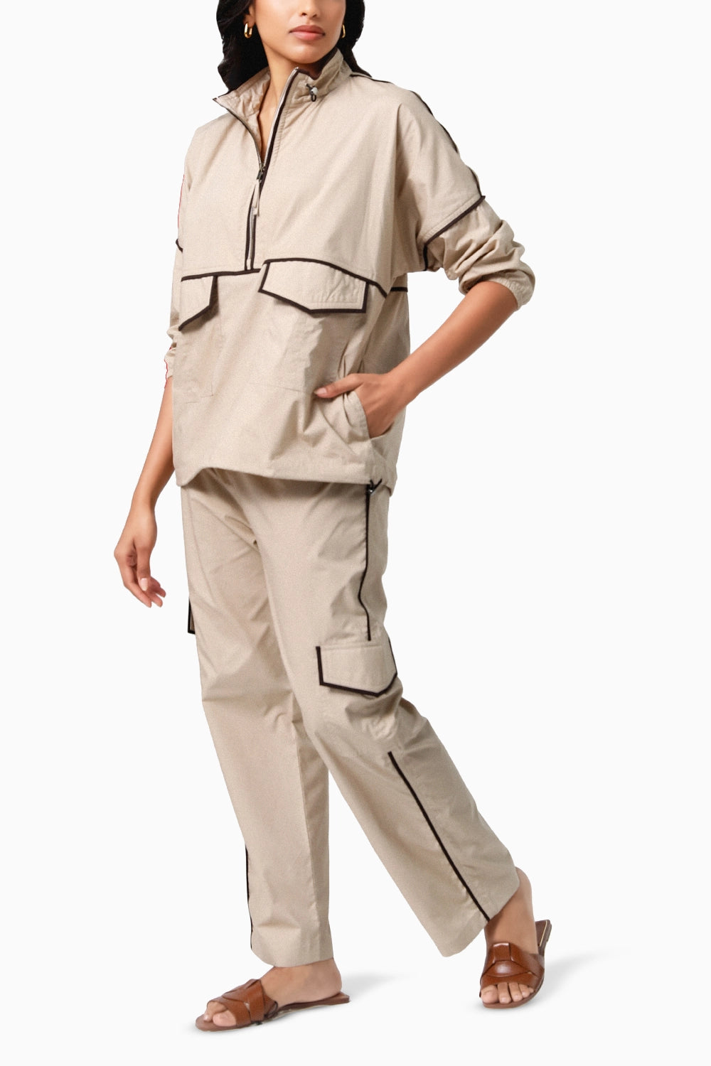 Juno Beige Co-Ord Set