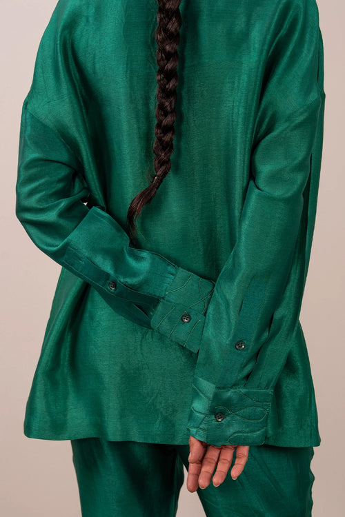 Jade Green Prism Shirt
