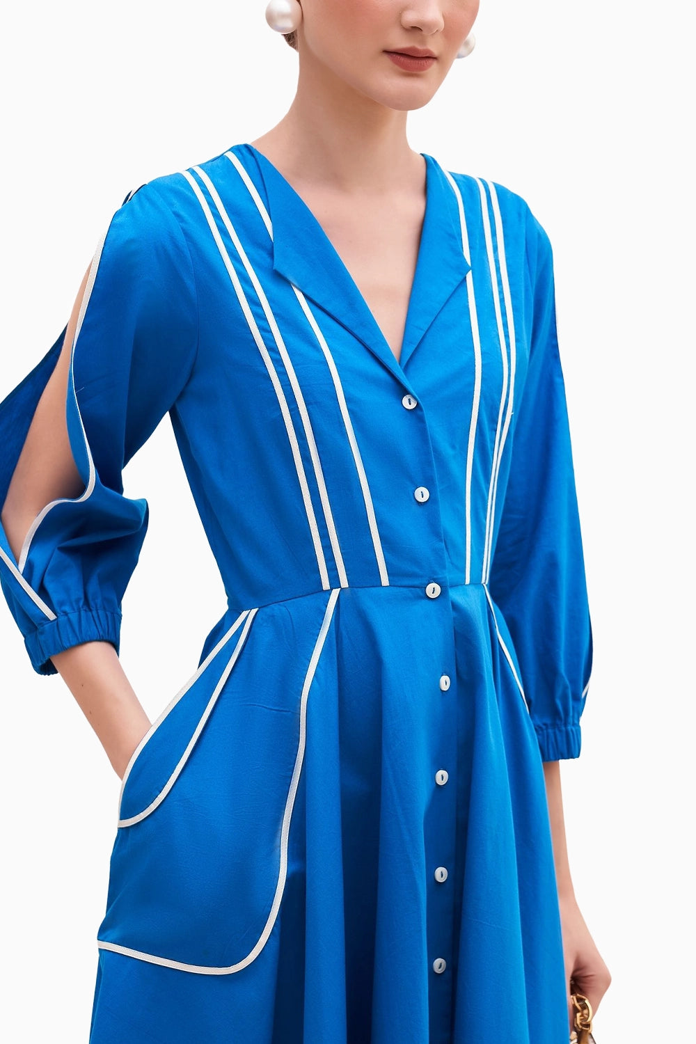 Blue Whale Gossip Girl Dress