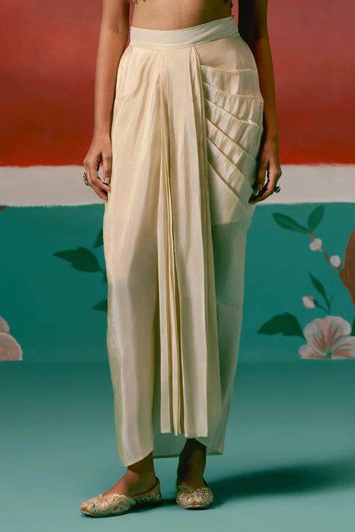 Paisley Blazer Dhoti Set