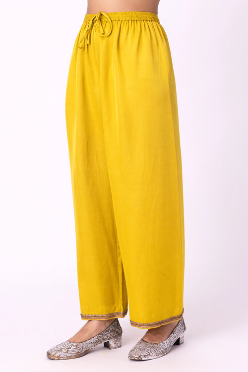 Isha Yellow Pyjama