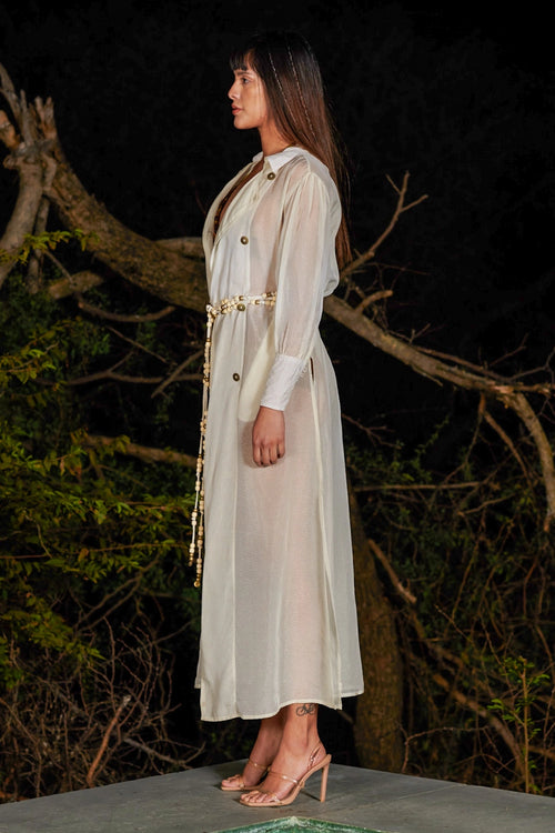 Giraffe Trench Dress