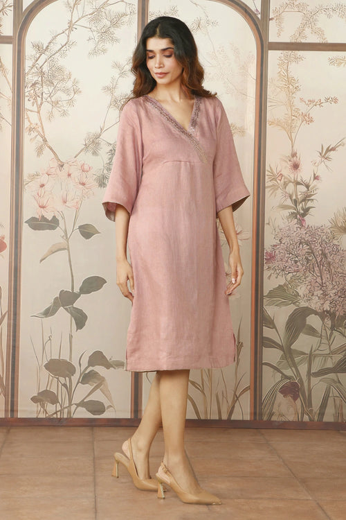 Quartz Star Light Kimono Dress