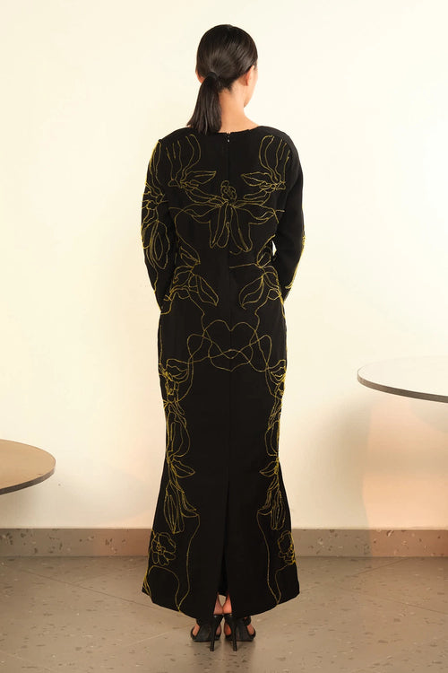 Flora Whale Dress