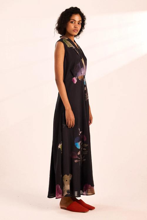 Noir Garden Dress
