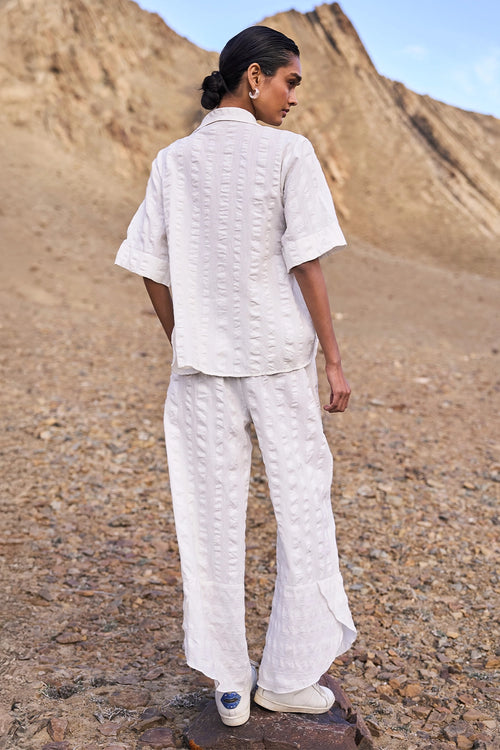 Asymmetric Hem Side Tie Set