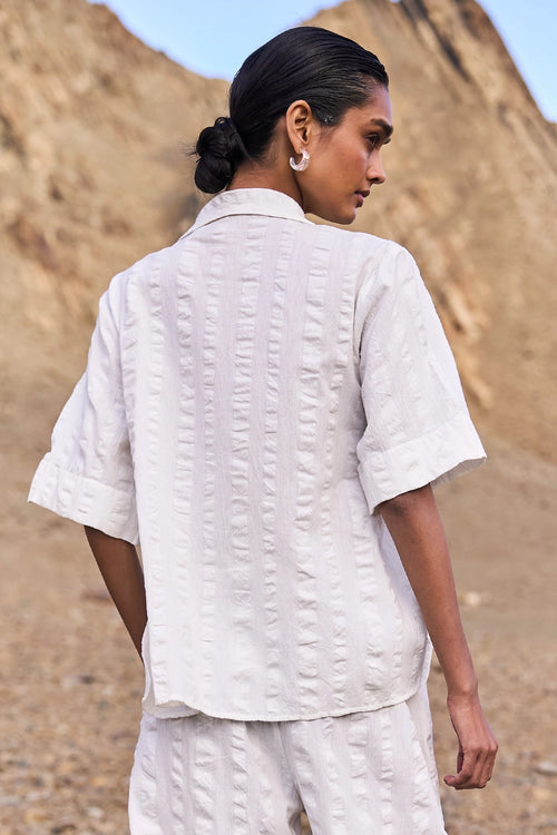 Asymmetric Side Tie Top