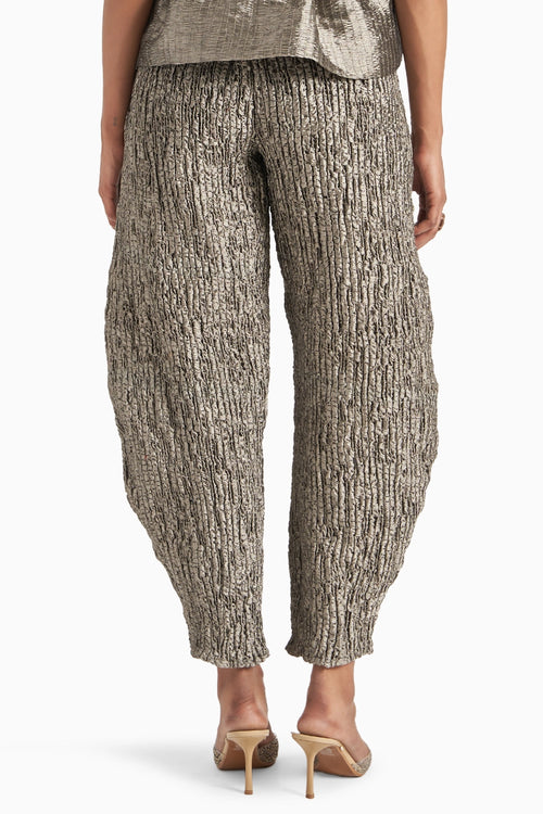 Silver Sculpt Pants