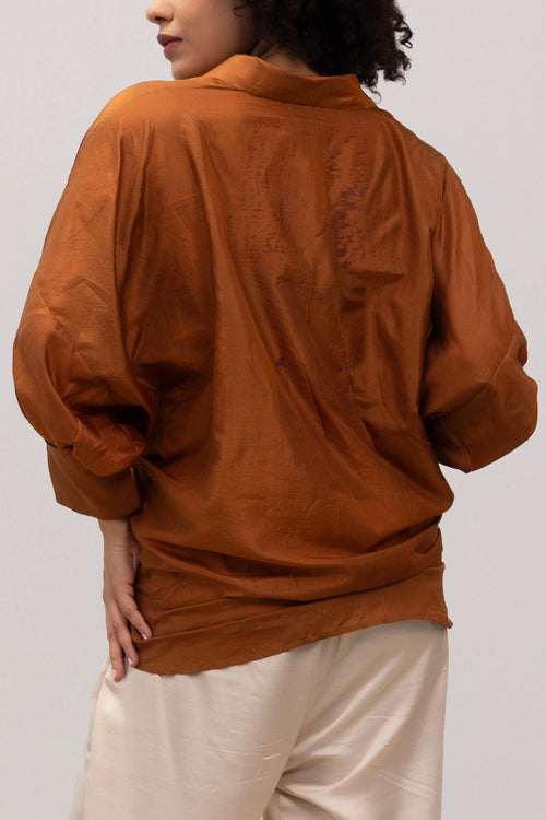 Eeda Spotlight Camel Twist Shirt