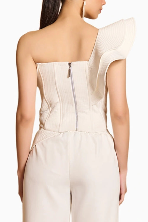 Spectrum Ivory Double Corset