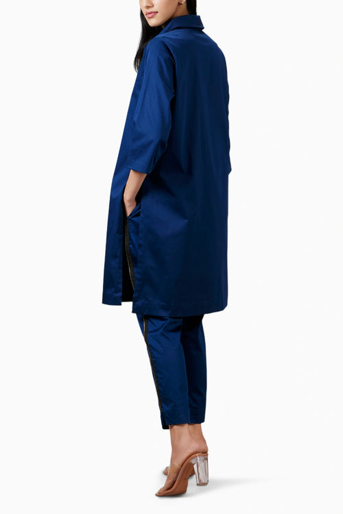 Midnight Blue Zip Co-ord Set
