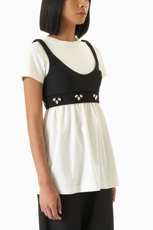 Bailey Top with T-Shirt