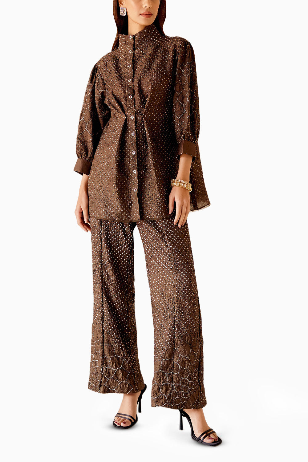 Brown Boho Pants