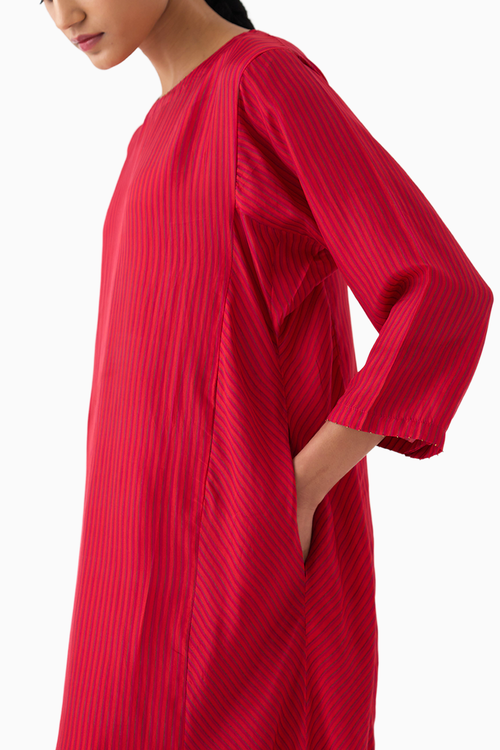Iris Stripped Kurta Set