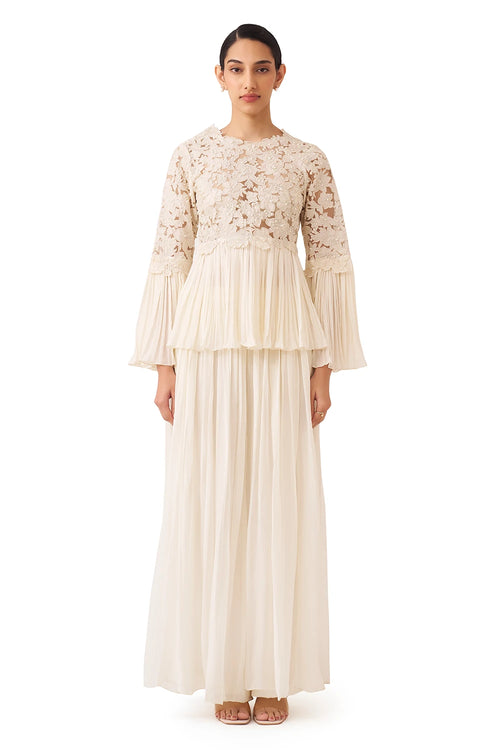 Voile Ivory Pant