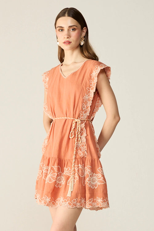 Orange Naomi Mini Dress
