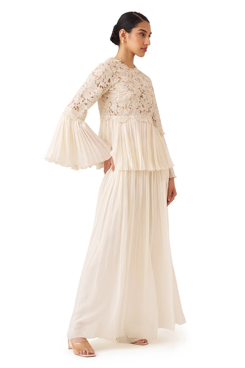 Voile Ivory Pant